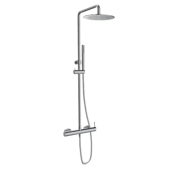 une colone de douche avec un tuyau
